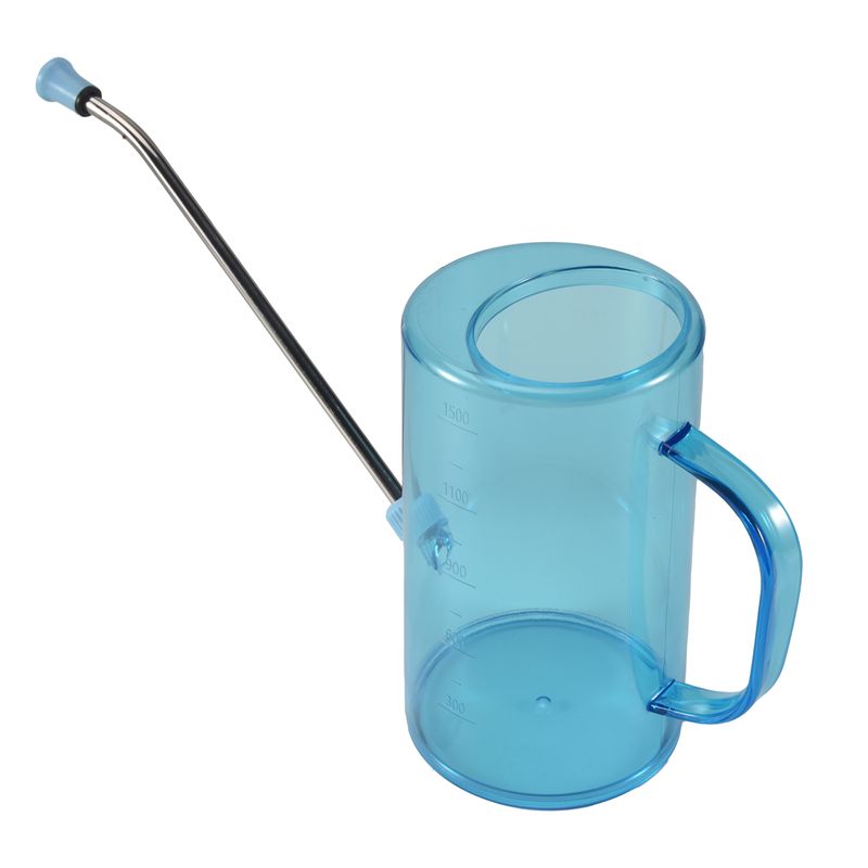 Watering Can Long Spout - ABJN-Blue Watering Can, 1.5 L Of