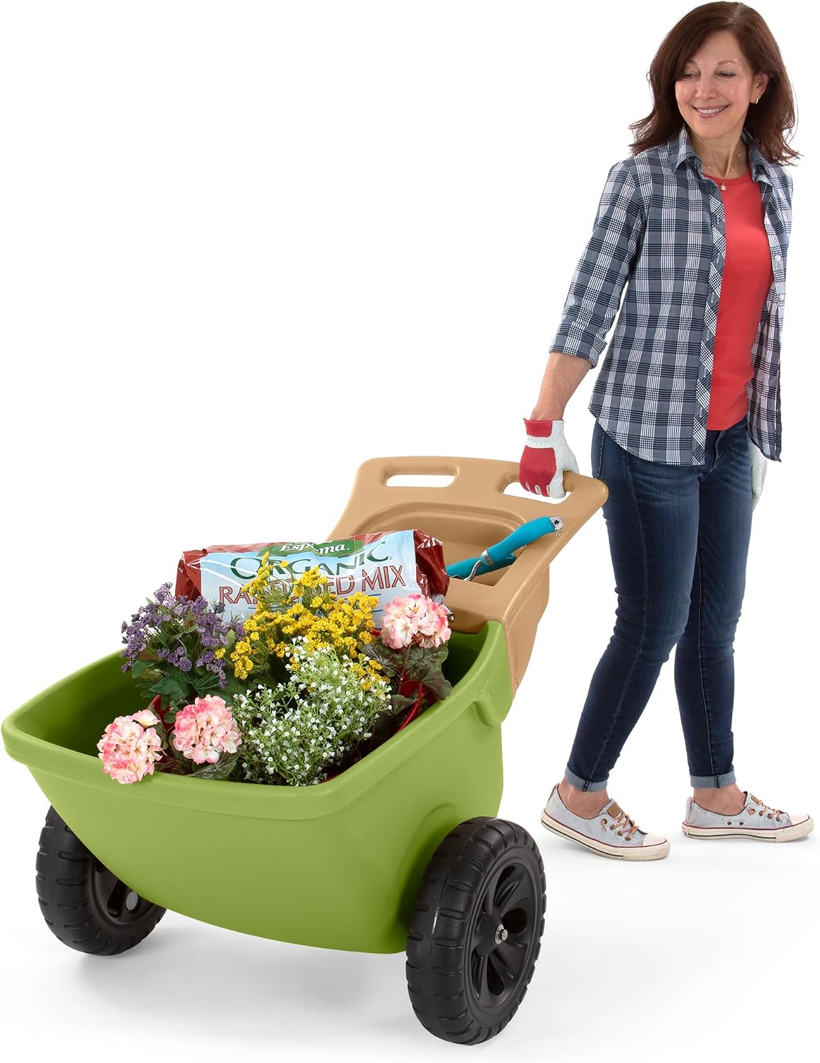 Gardening Tools Made In Usa - Durable Wheelbarrow Easy Haul Garden Tool