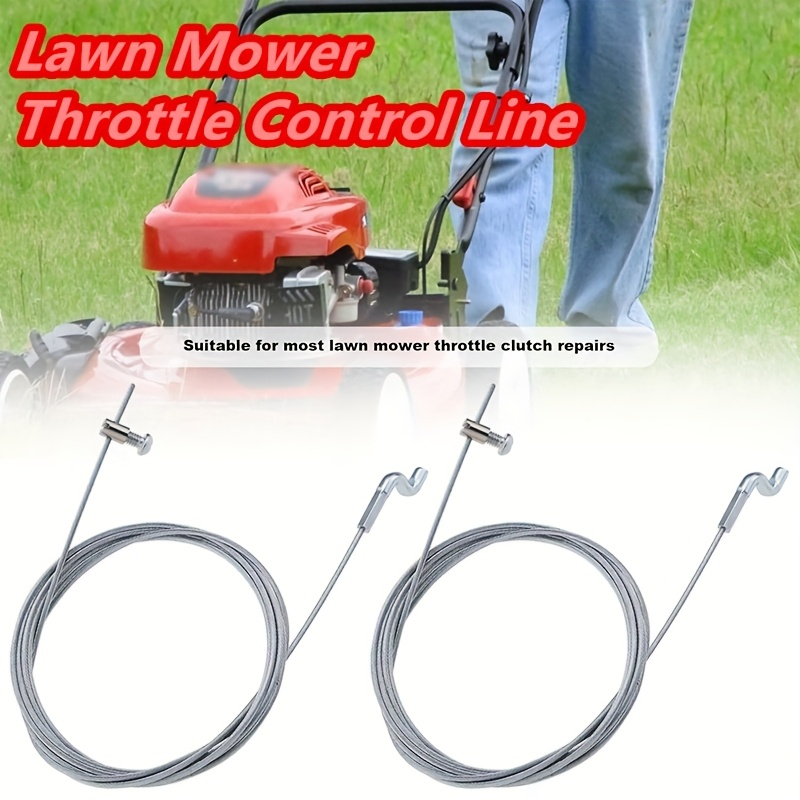 Gardening Tools Usa - Lawn Mower Throttle Cable Z-Hook Engine