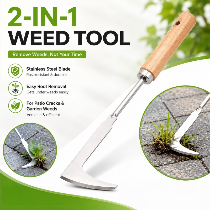 Stainless Steel Gap Weeding To - Gardening Tools Used For Weeding recension och pris