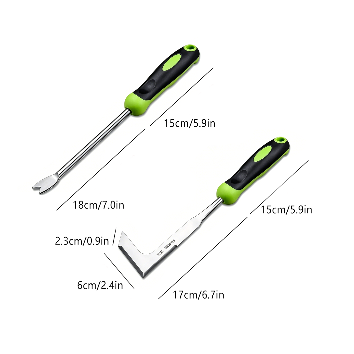 1set Stainless Steel Weeding T - Gardening Tools Used For Weeding recension och pris