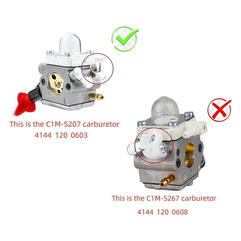 New Carburetor C1M S207A For S - Gardening Tools Equipment recension och pris