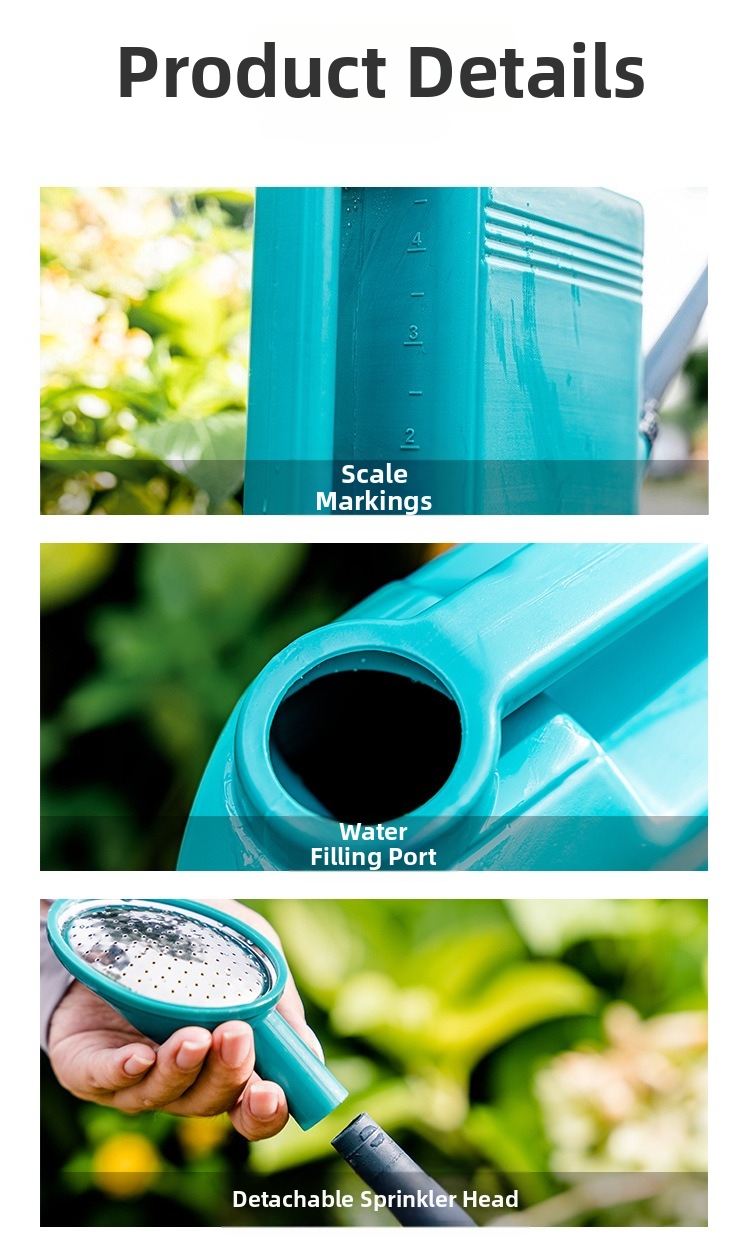 8L Watering Can PP Long Spout  - Watering Can Long Spout recension och pris