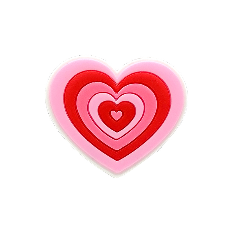1pcs Heart Shoe Charms Rainbow - Gardening Tools Pink recension och pris