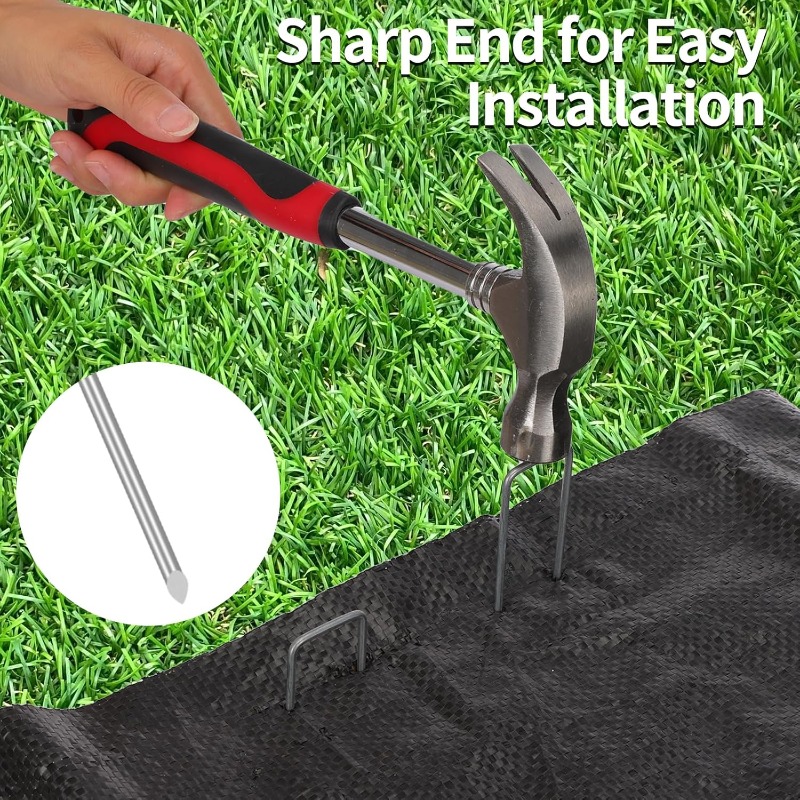 10 Pcs U-shaped Garden Nails A - Gardening Tools Used For Weeding recension och pris