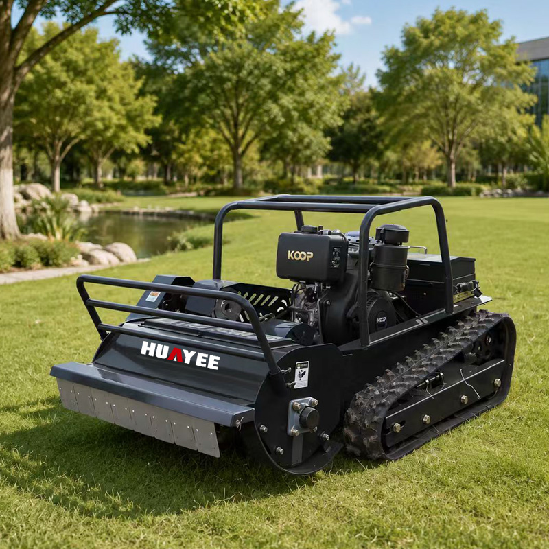 Remote Control Tracked Lawn Mo - Gardening Tools Heavy Duty recension och pris