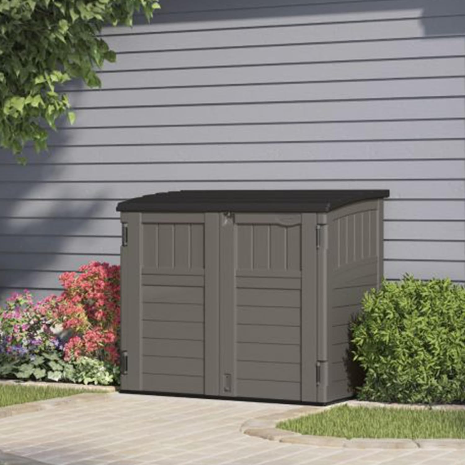 Outdoor Storage Shed For Backy - Gardening Tools Equipment recension och pris