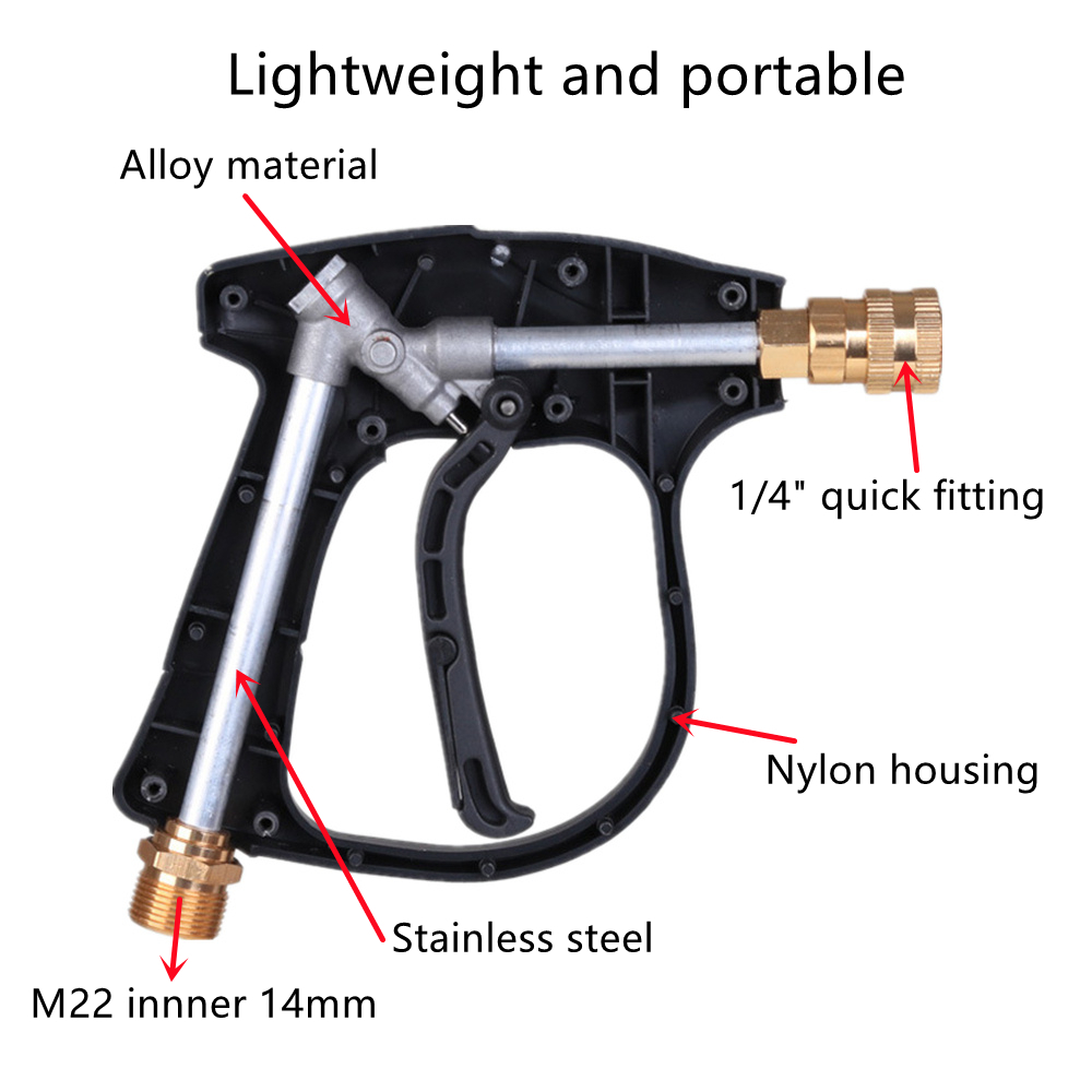 High Pressure Washer Gun+Snow  - Gardening Tools Gifts recension och pris