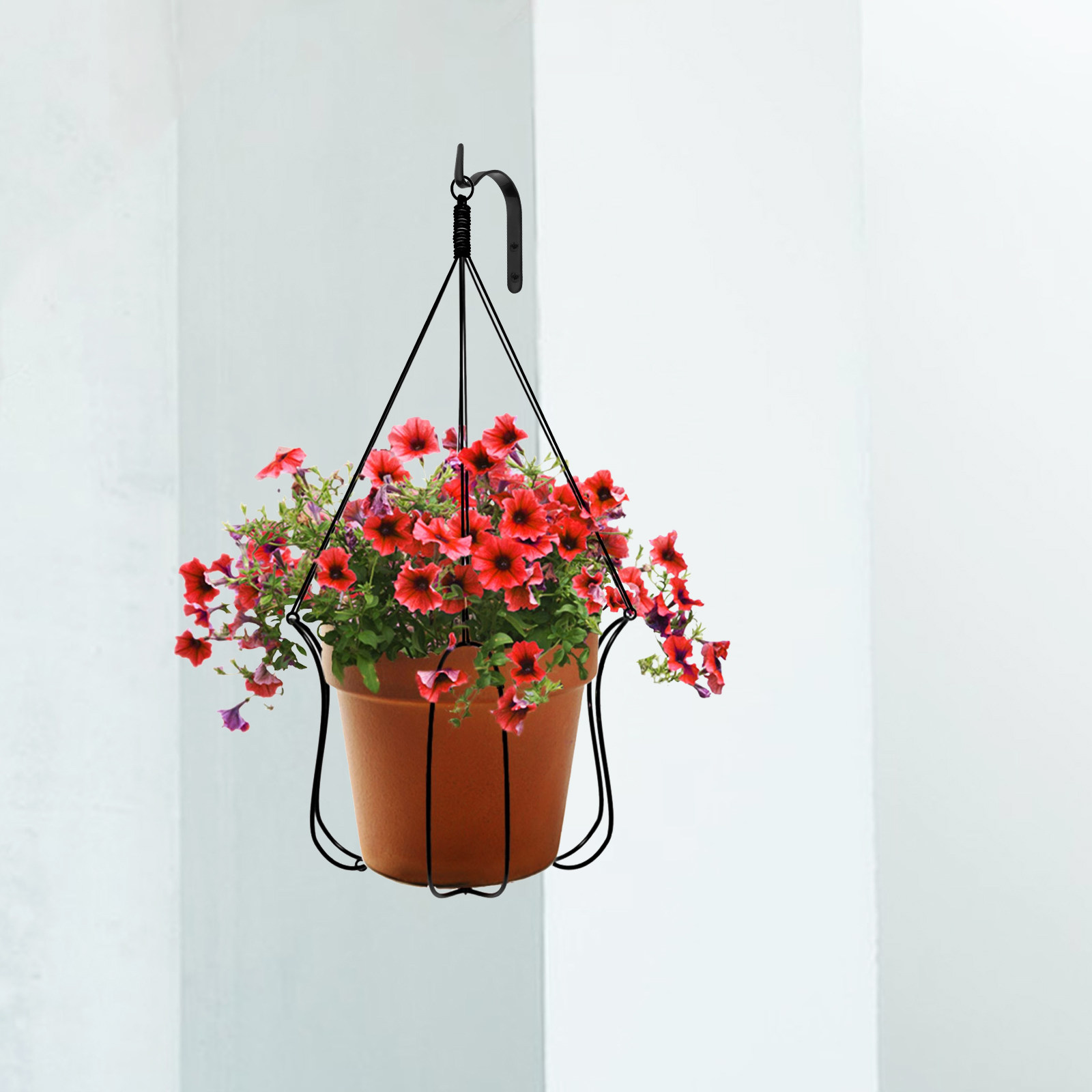 4Pcs Stylish Iron Wall Hooks W - Gardening Tools Heavy Duty recension och pris