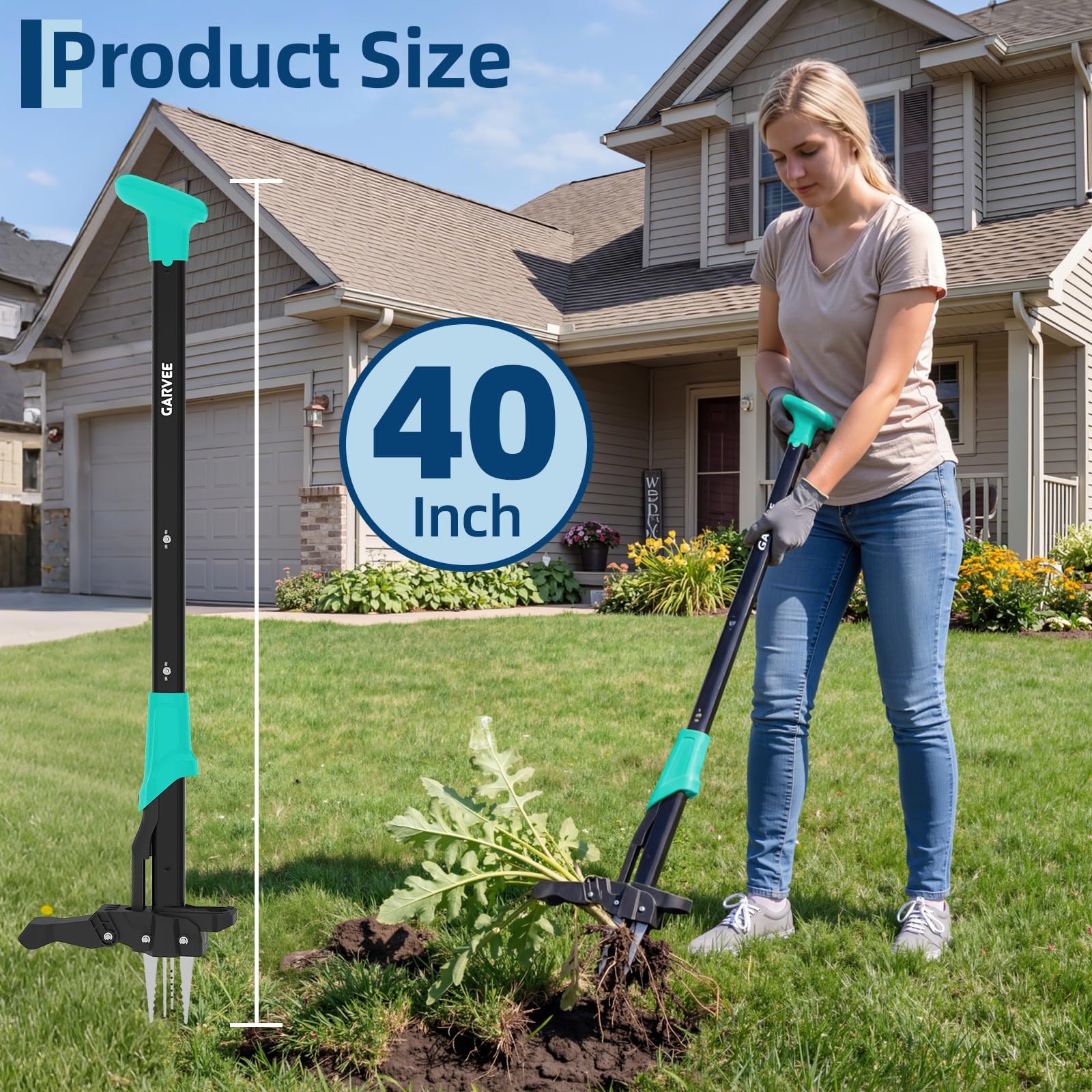 Long Handle Stand Up Weed Pull - Gardening Tools Gifts recension och pris