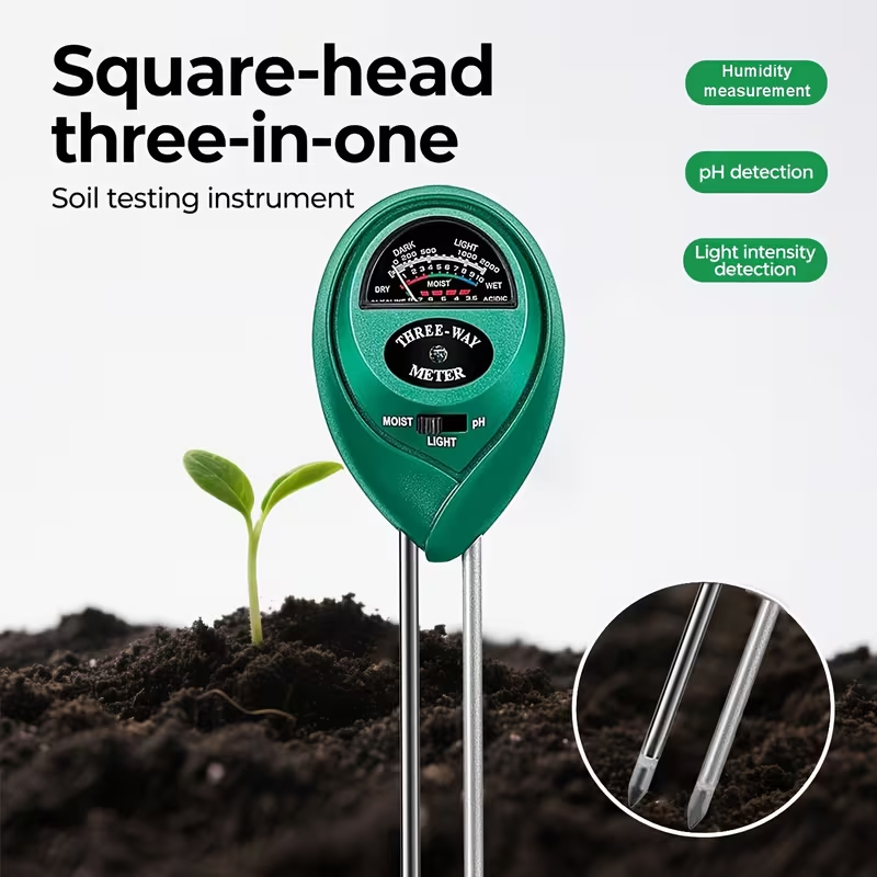 3-in-1 Soil Tester (Moisture,  - Gardening Tools Equipment recension och pris