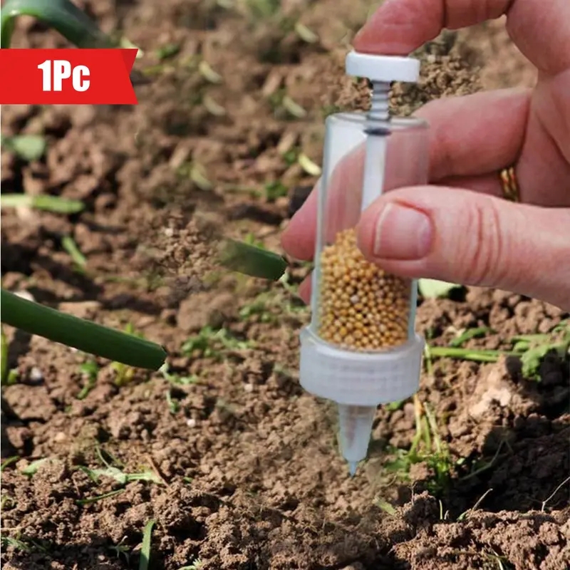 1pc Handheld Seed Dispenser, M - Essential Gardening Tools recension och pris