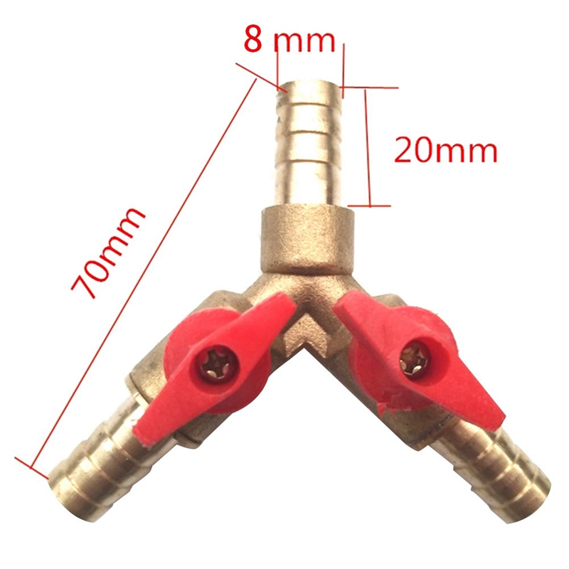 4Pcs 3 Way Shut Off Ball Valve - Gardening Tool recension och pris