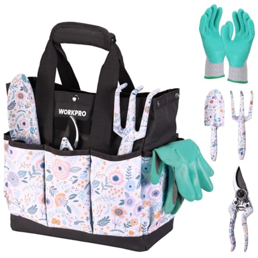 5PCS Garden Tool Set, Aluminum - Gardening Tools Gifts recension och pris