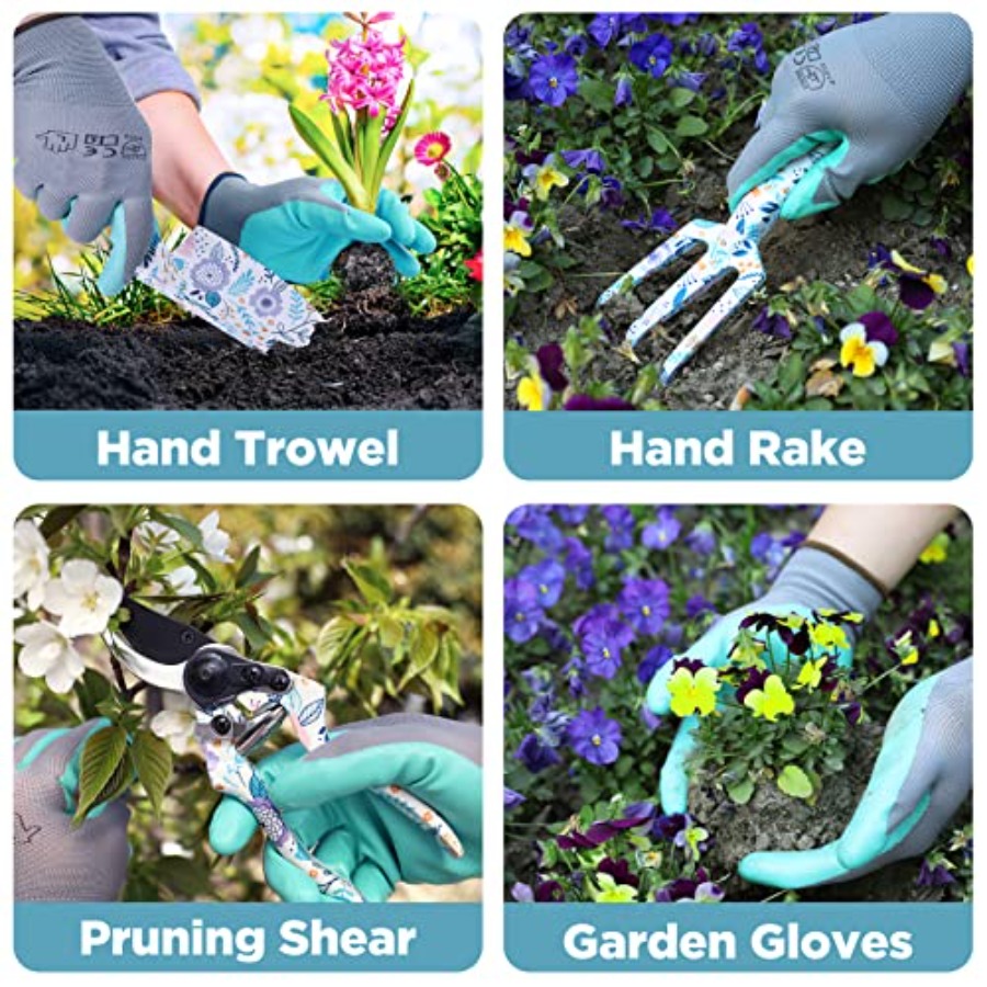 5PCS Garden Tool Set, Aluminum - Gardening Tools Gifts recension och pris